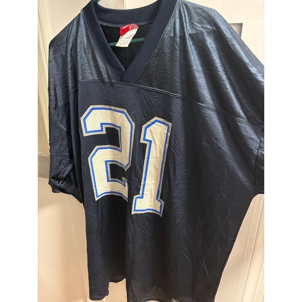 NFL Buffalo Bills Willis McGahee 21 Jersey Mens XL Navy Blue Mesh Football